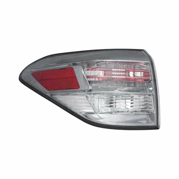 Sherman Parts Left Hand Tail Lamp for 2010-2012 Lexus RX SHE3337-190C-1